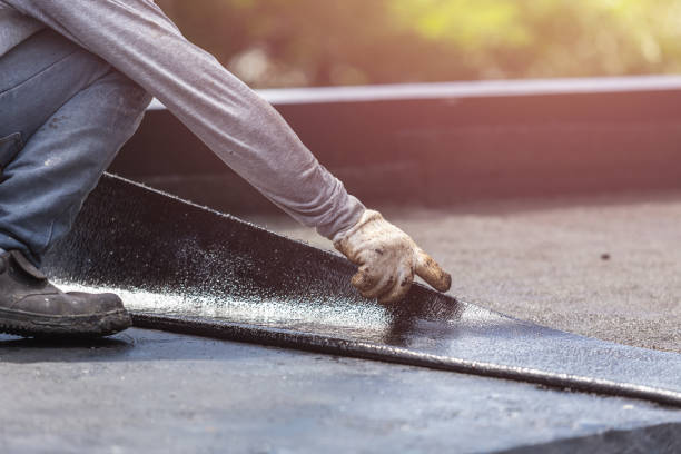 Professional Wet Basement Repair technician working in Old Bethpage, NY